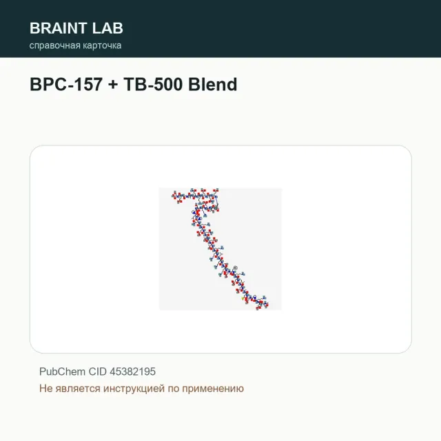 Упаковка BPC-157 + TB-500 Blend